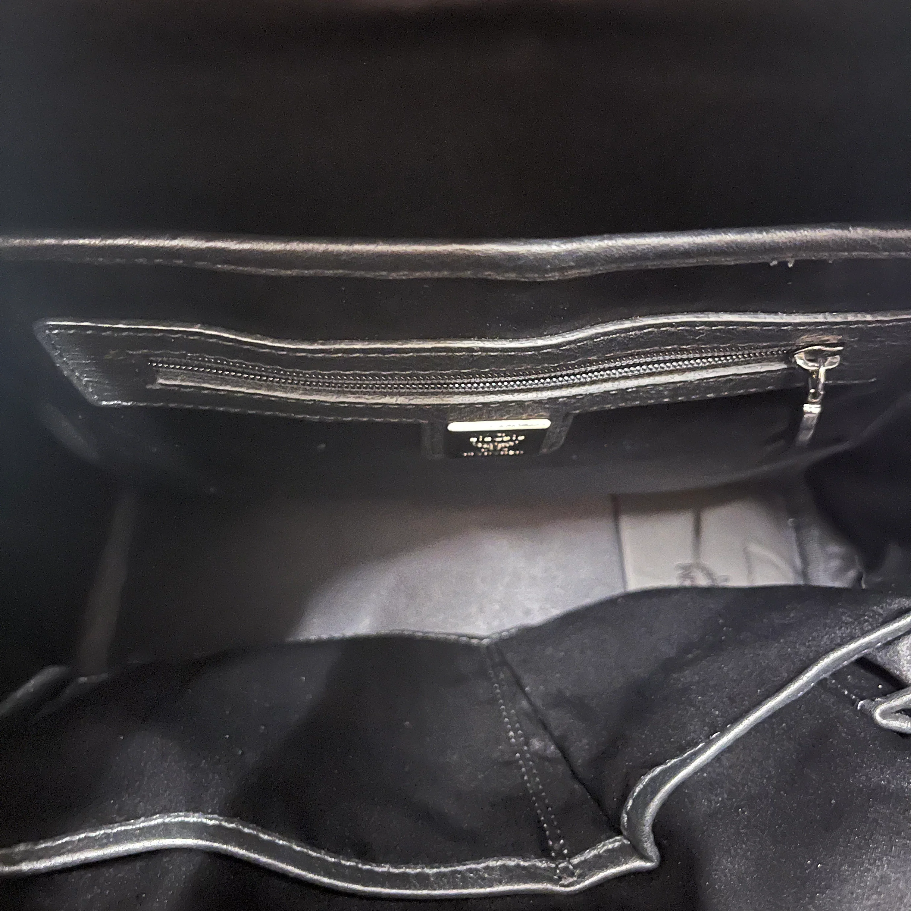 MCM/Backpack/Animal Pattern/Leather/WHT/zebra backpac