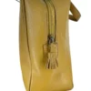 BOTTEGA VENETA/Hand Bag/Leather/YEL/BOSTON BAG TOP HANDLE