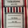 THOM BROWNE. NEW YORK/Tote Bag/Leather/BLK/THOM BROWNE BLK TOTE