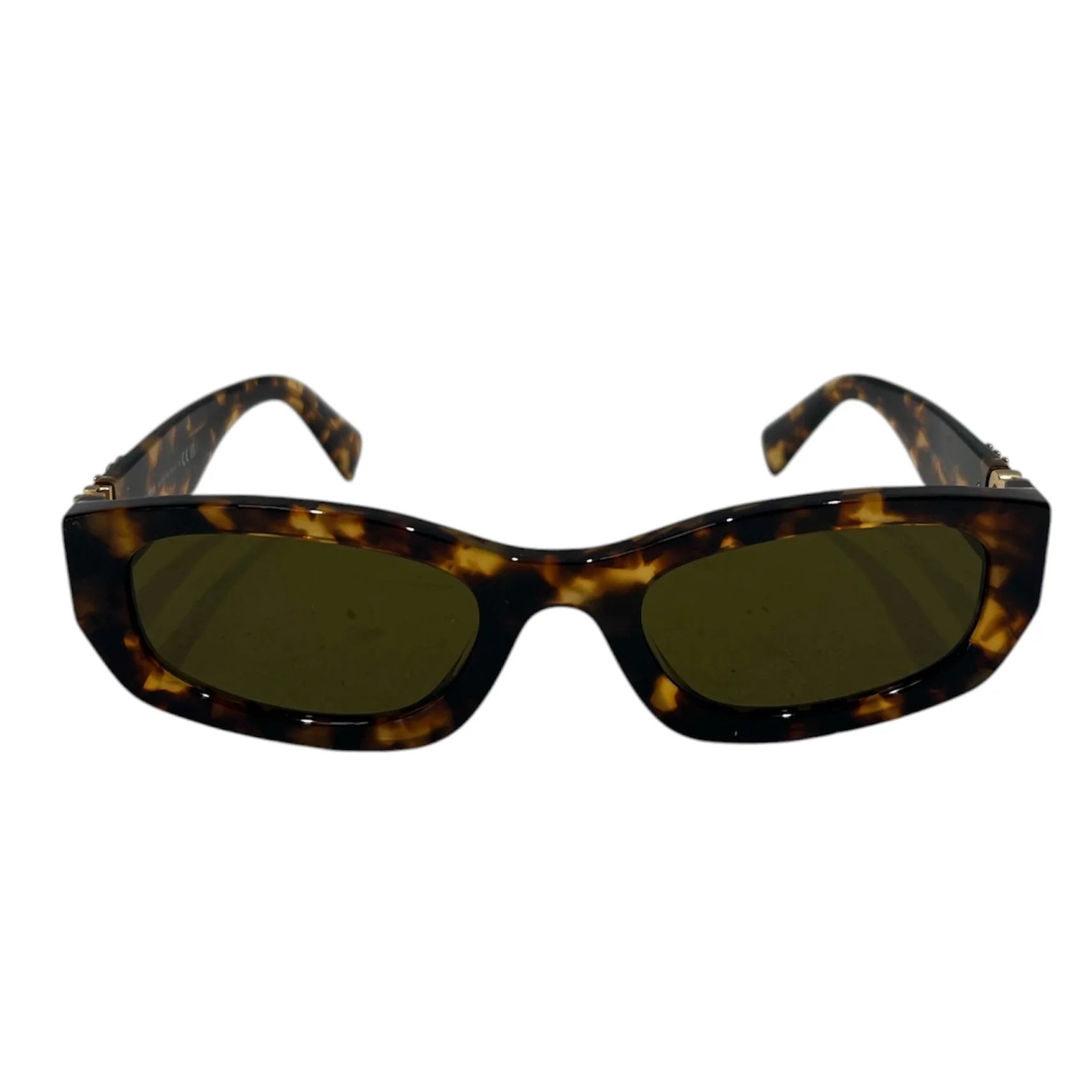 MIU MIU/Sunglasses/All Over Print/Plastic/BRD/Oval/8p15071538h
