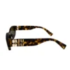 MIU MIU/Sunglasses/All Over Print/Plastic/BRD/Oval/8p15071538h