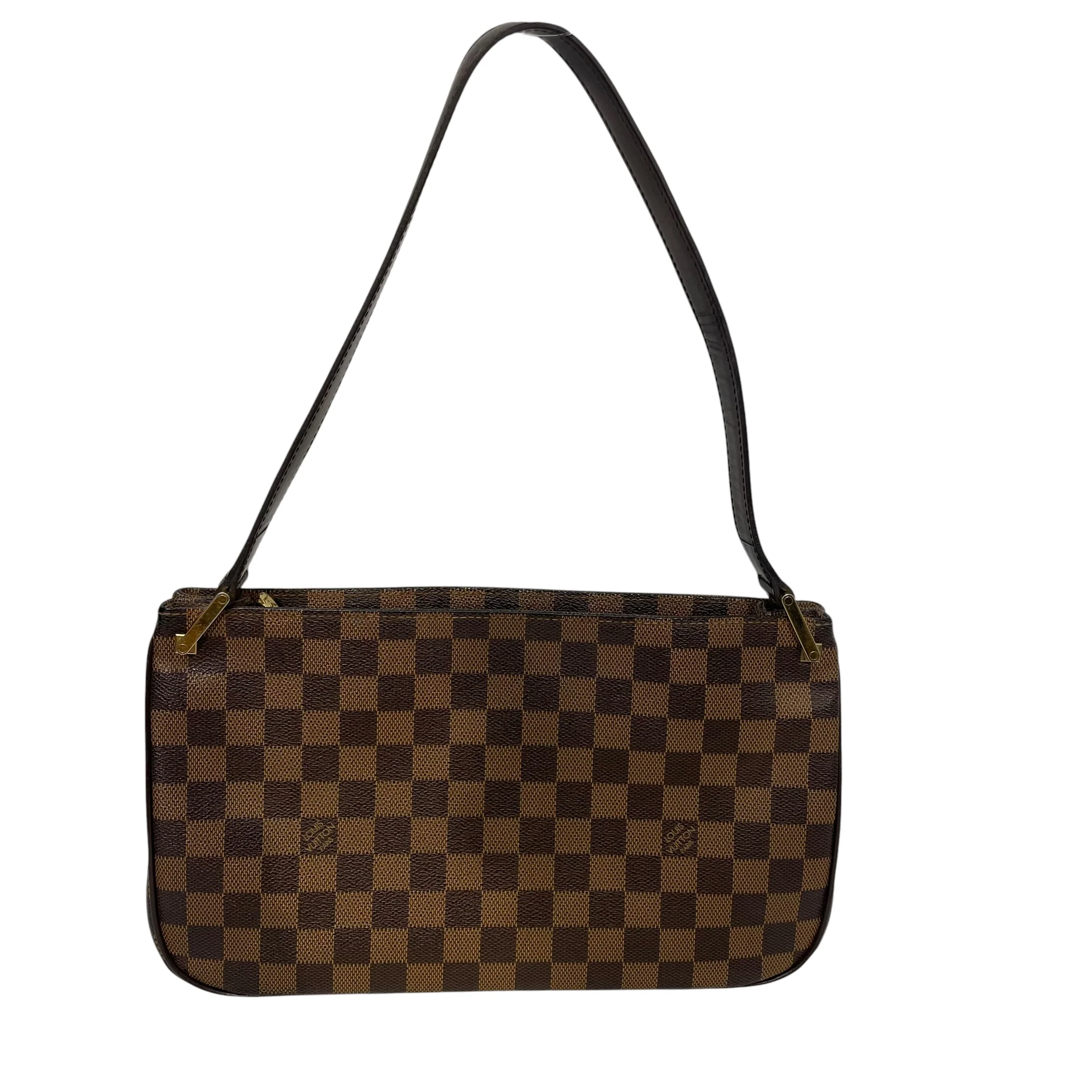LOUIS VUITTON/Hand Bag/Monogram/Leather/BRW/Aubagne