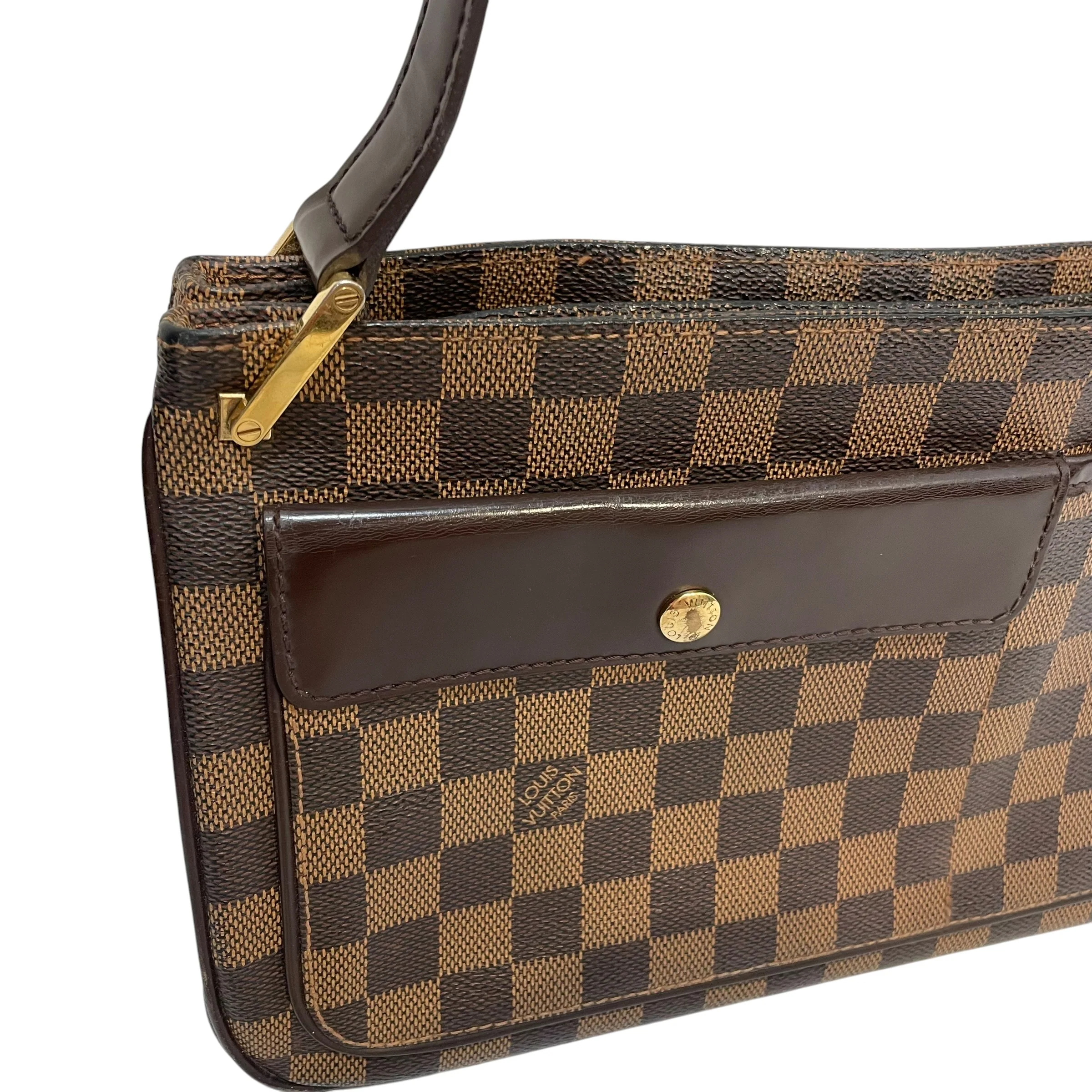 LOUIS VUITTON/Hand Bag/Monogram/Leather/BRW/Aubagne