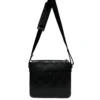 GUCCI/Cross Body Bag/Monogram/Leather/BLK/406410-498879