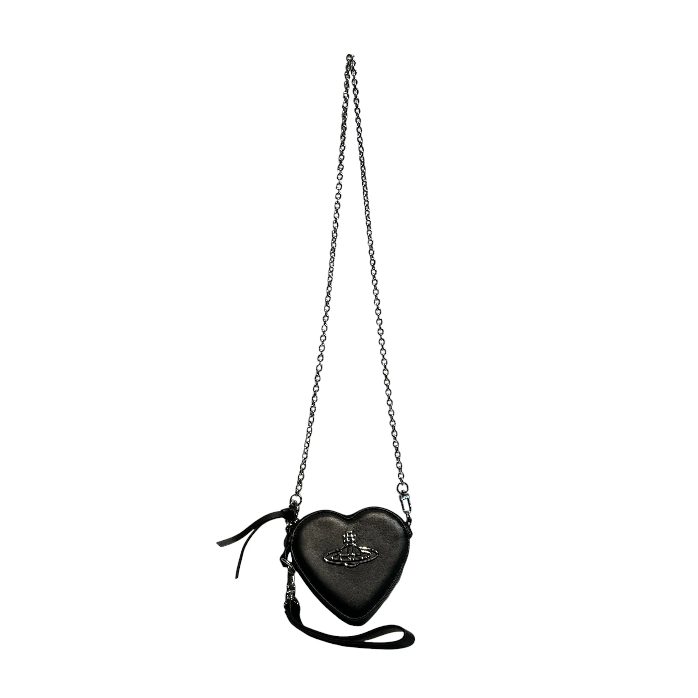 2385-vivienne-westwood-cross-body-bag-leather-blk-nappa-thin-line-heart-wristlet-1.webp Vivienne Westwood/Cross Body Bag/Leather/BLK/nappa thin line heart wristlet