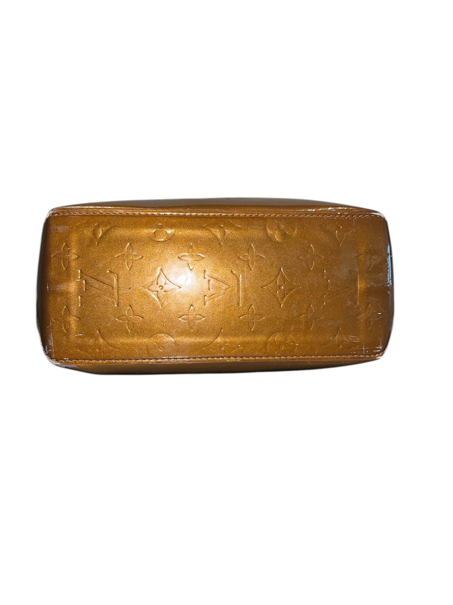 LOUIS VUITTON/Hand Bag/Monogram/Leather/BRW/TH1002/VERNIS MINI