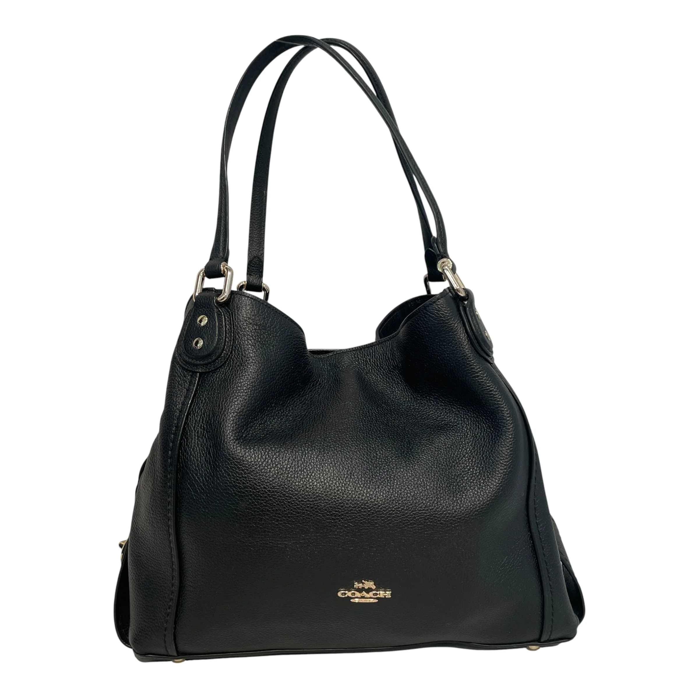COACH/Bag/Leather/BLK/Edie 31 Shoulder Bag