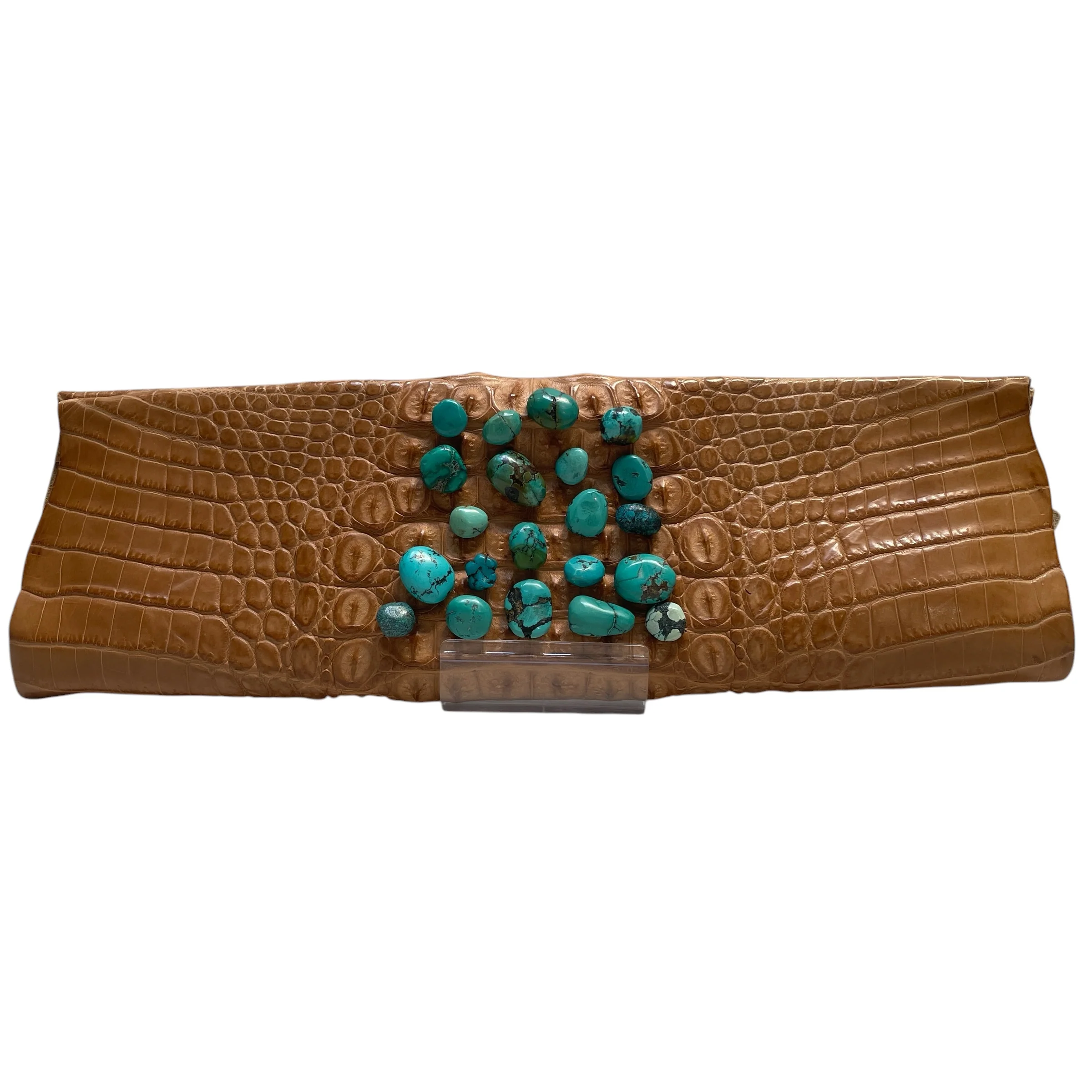 2404-gambelle-clutch-bag-leather-cml-turqiouse-stones-1.webp Gambelle /Clutch Bag/Leather/CML/Turqiouse Stones