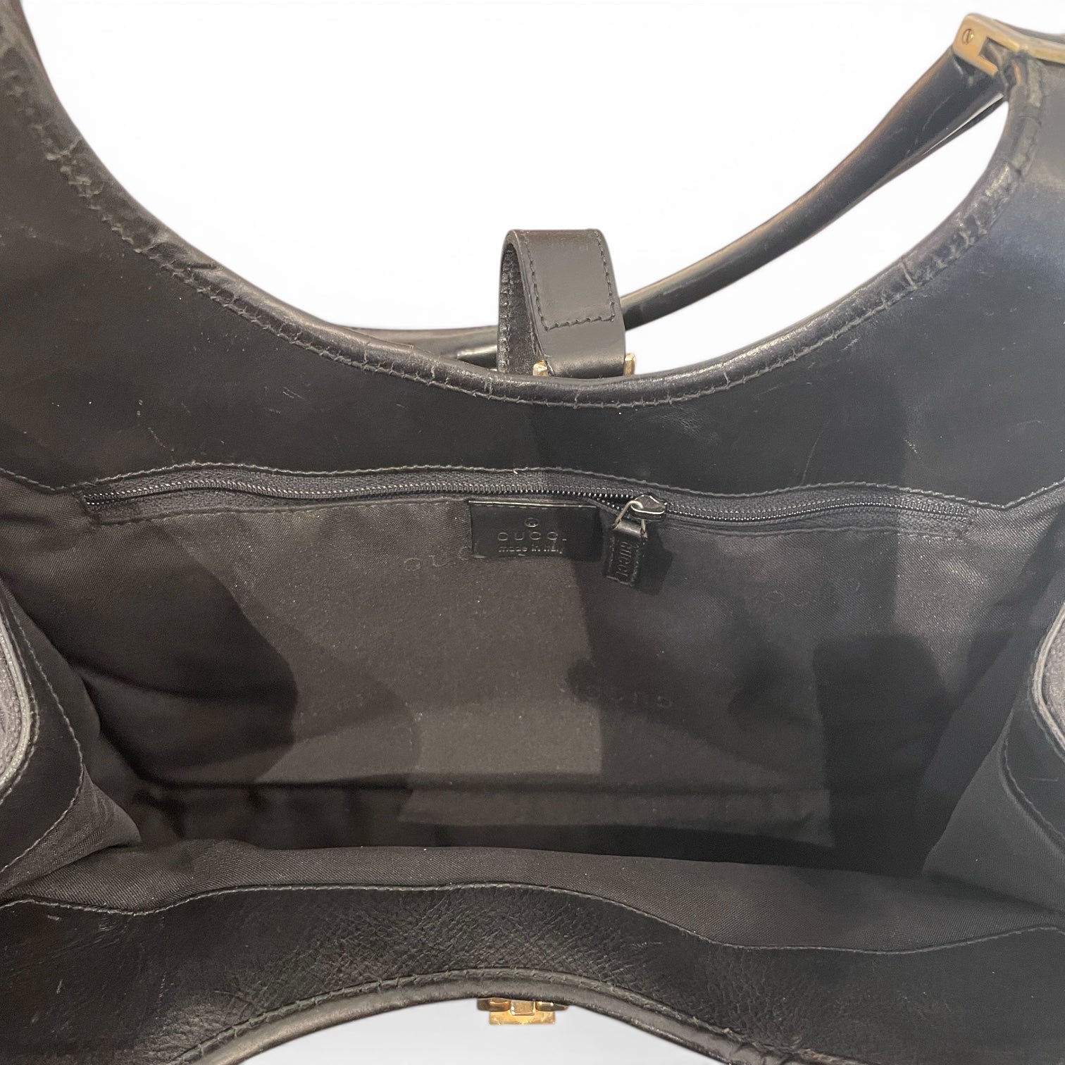 GUCCI/Hand Bag/Cotton/BLK/001-1067-001026