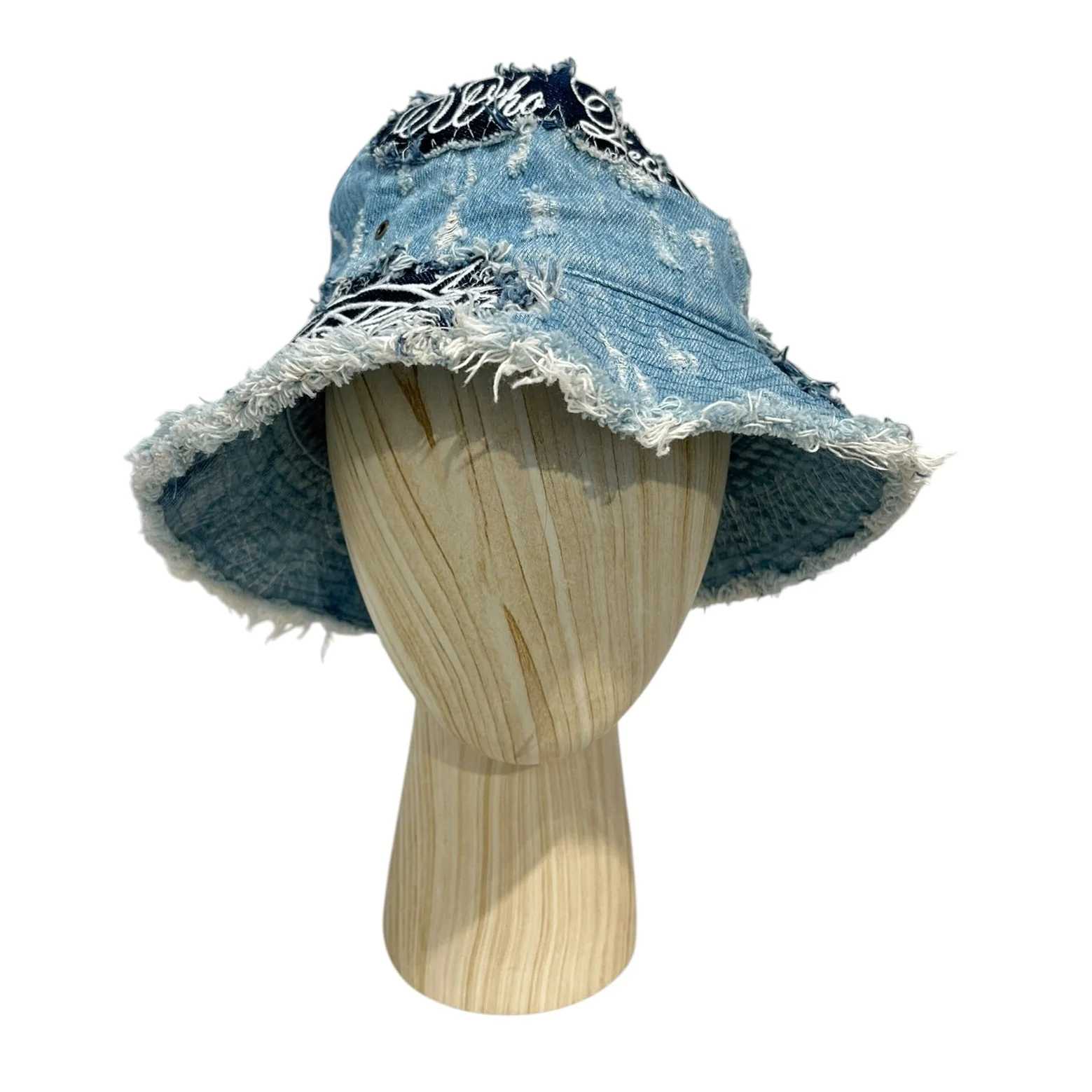 WHO DECIDES WAR/Bucket Hat/Cotton/IDG/logo patch crown of thorns