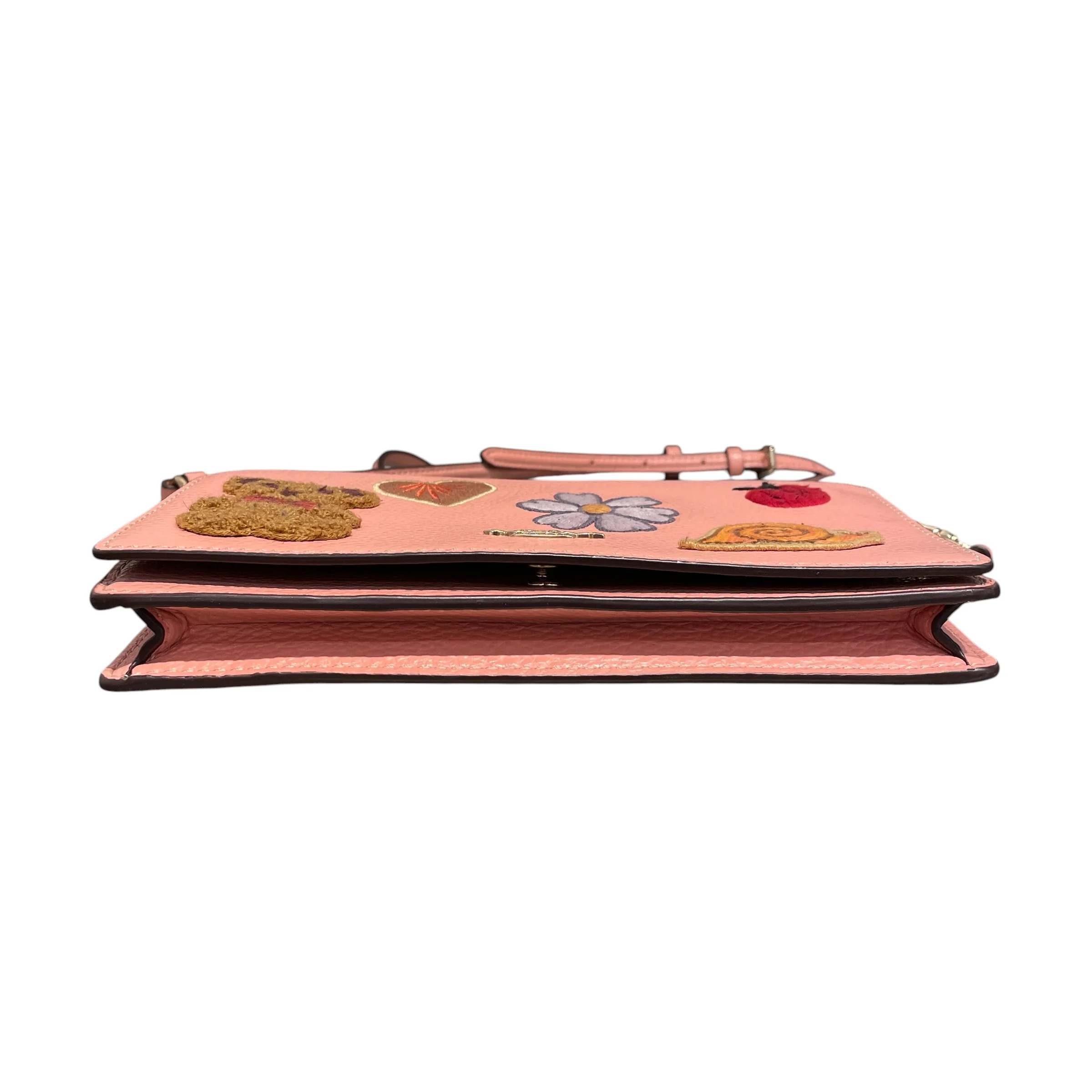 COACH/Cross Body Bag/PNK/creature patches