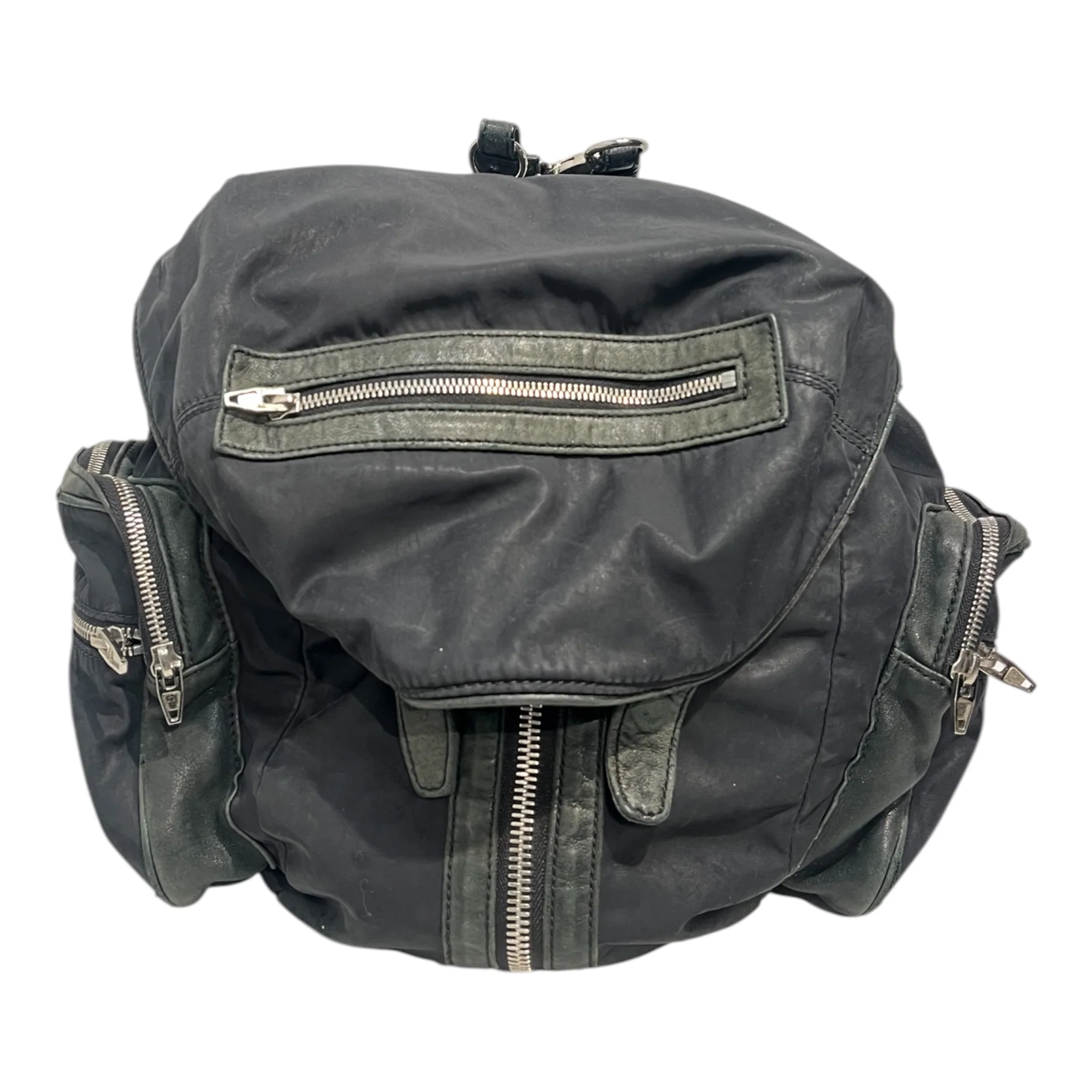 2450-alexander-wang-bag-leather-grn-multi-zip-backpack-sidebag-1.webp Alexander Wang/Bag/Leather/GRN/MULTI ZIP BACKPACK/SIDEBAG