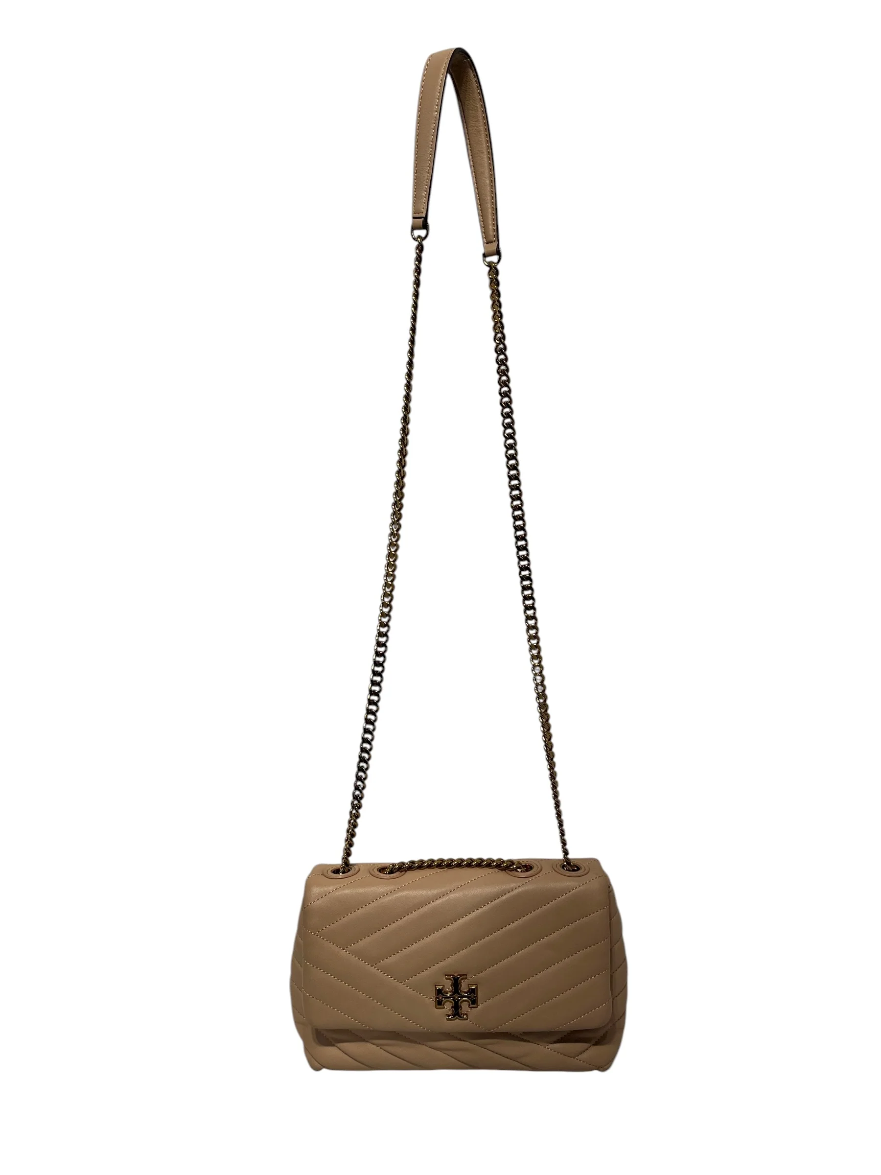 TORY BURCH/Cross Body Bag/Leather/BEG/