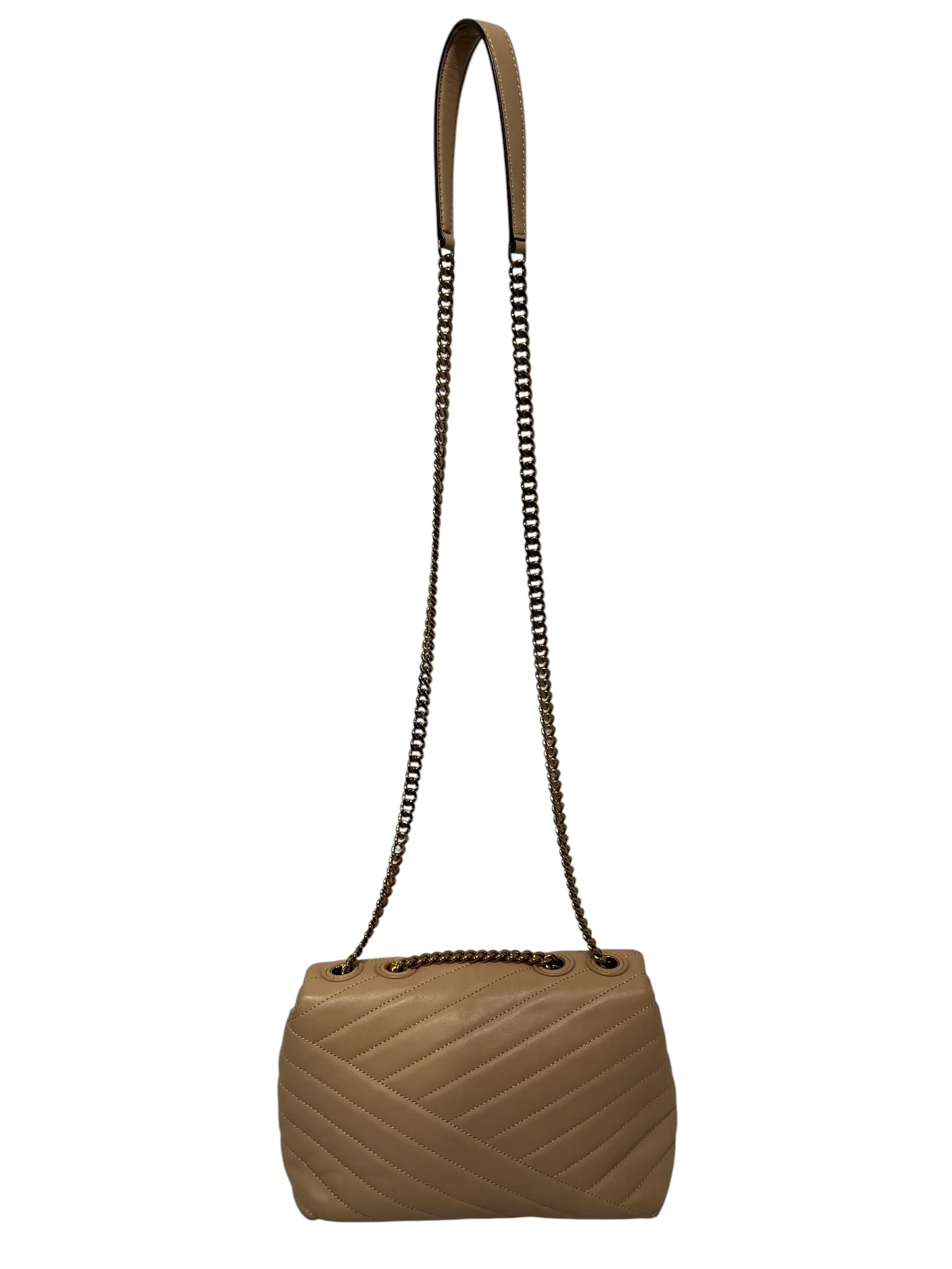 TORY BURCH/Cross Body Bag/Leather/BEG/