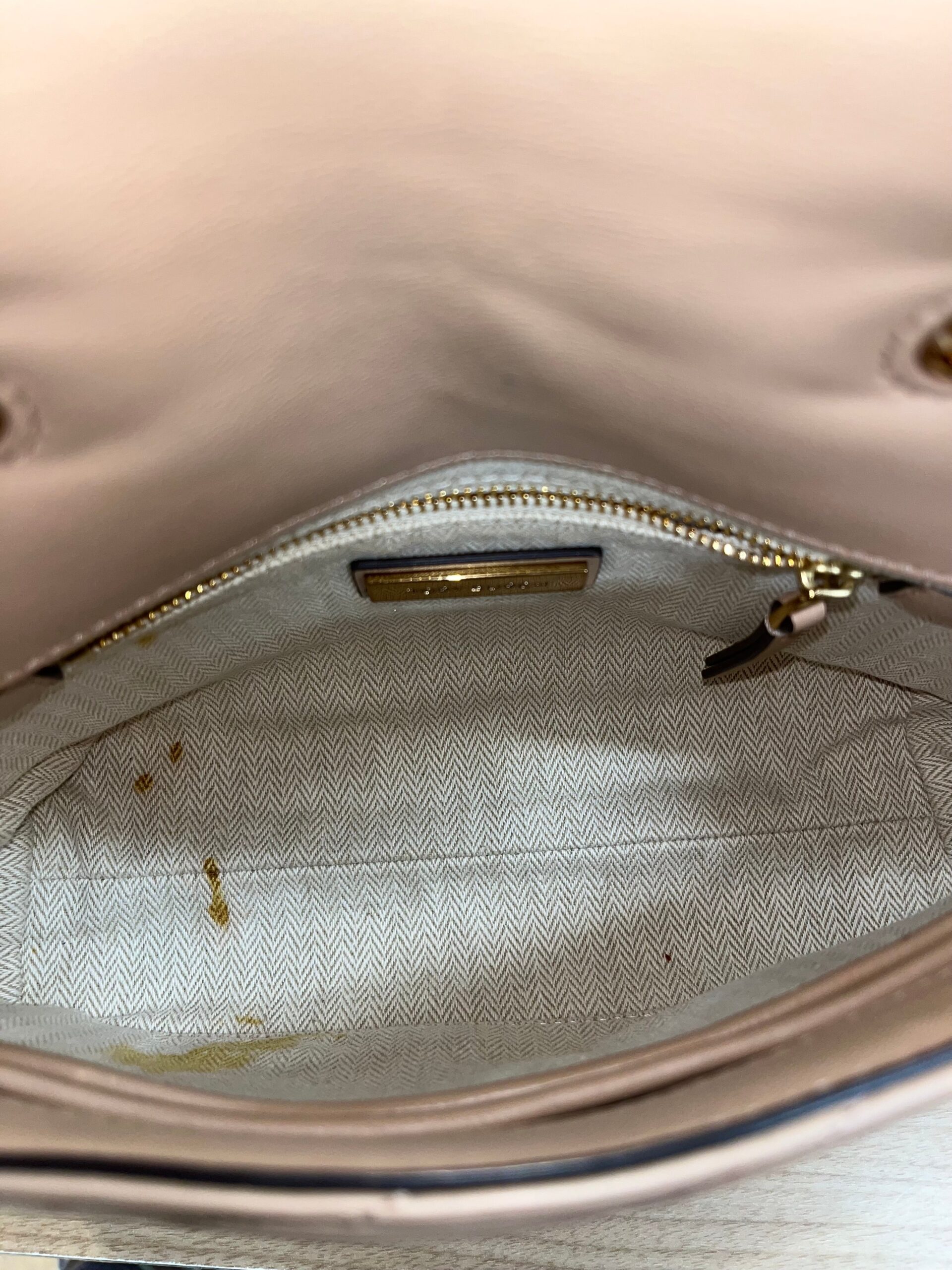 TORY BURCH/Cross Body Bag/Leather/BEG/