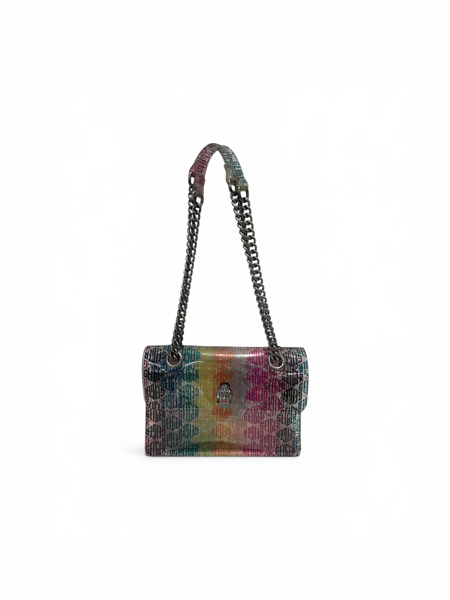 Kurt Geiger/Bag/All Over Print/MLT/Rainbow Kensington Transparent