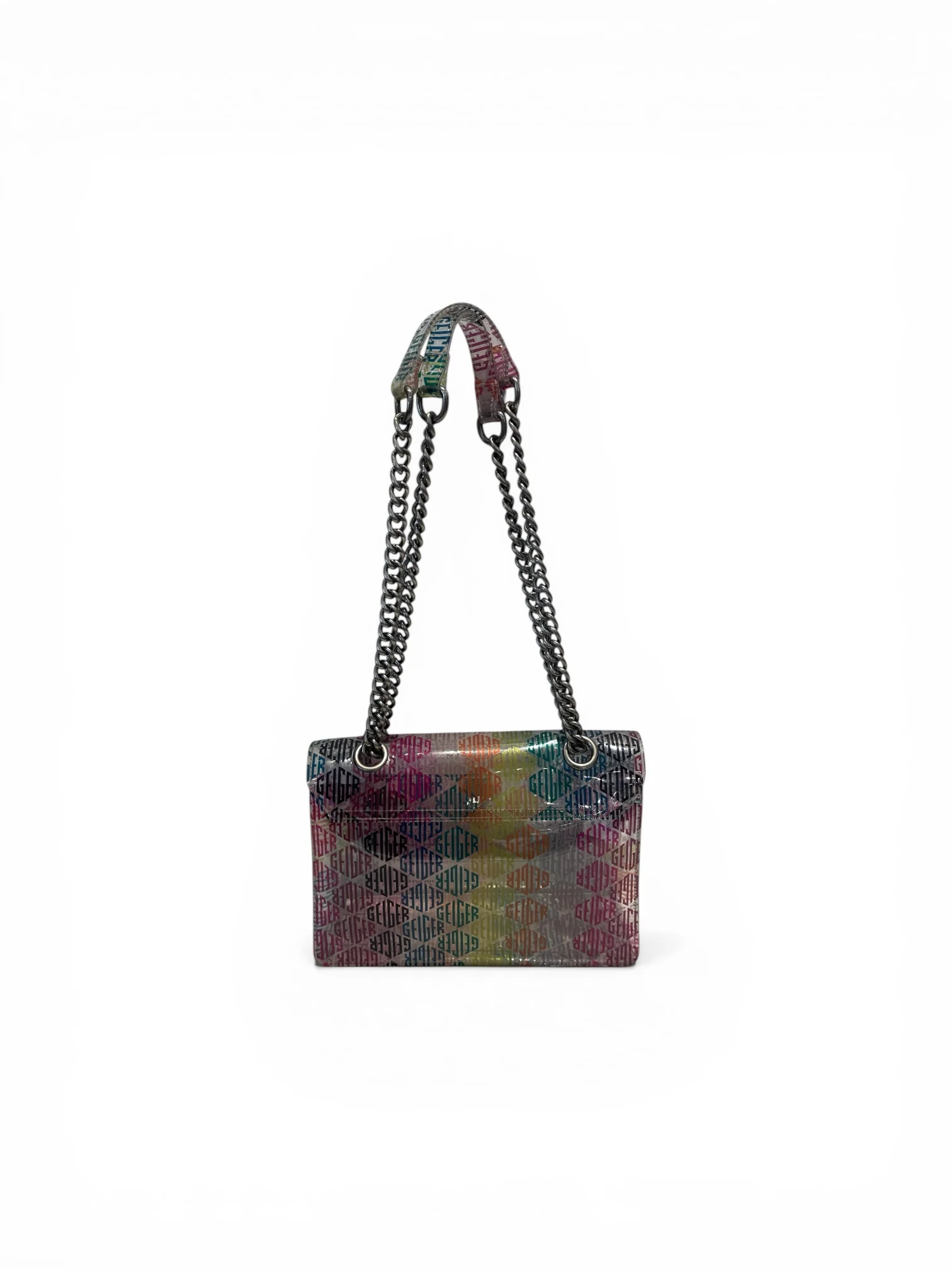 Kurt Geiger/Bag/All Over Print/MLT/Rainbow Kensington Transparent