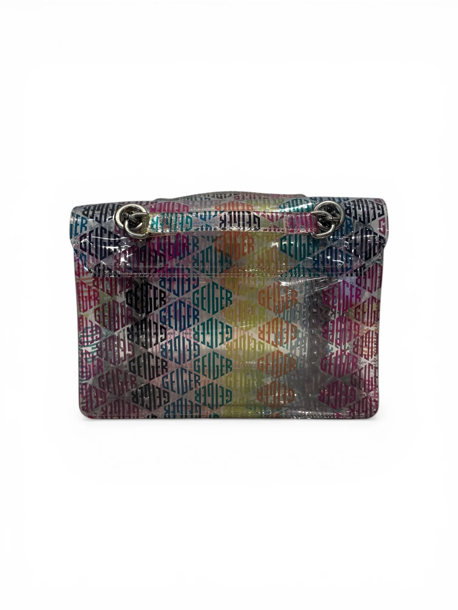 Kurt Geiger/Bag/All Over Print/MLT/Rainbow Kensington Transparent