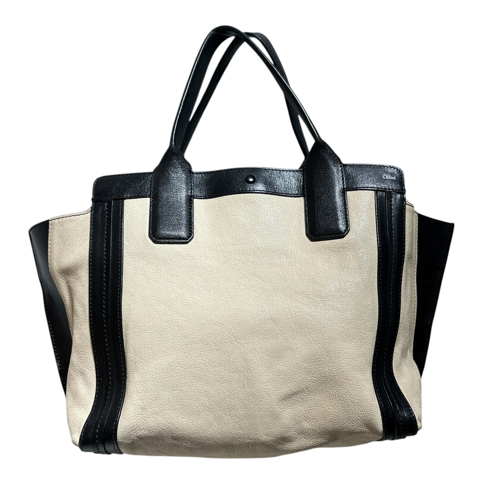 Chloe/Bag/Leather/CRM/ALISON HAND BAG