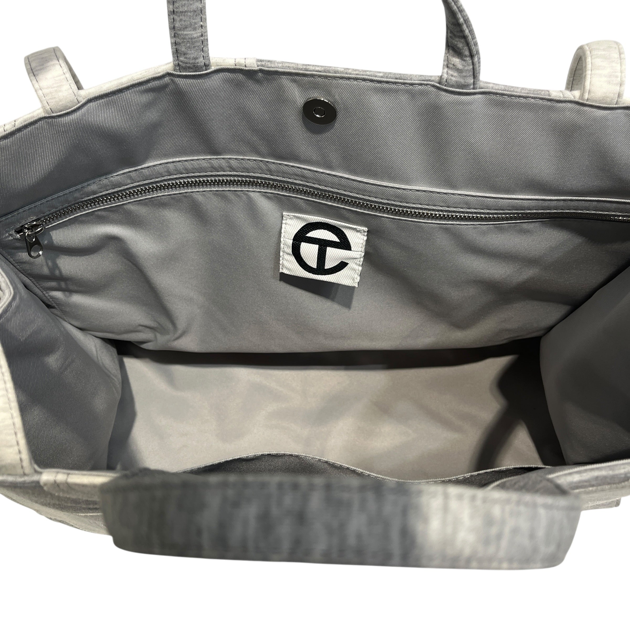 2466-telfar-tote-bag-graphic-cotton-gry-large-shopping-bag-5.jpg Telfar/Tote Bag/Graphic/Cotton/GRY/Large Shopping Bag