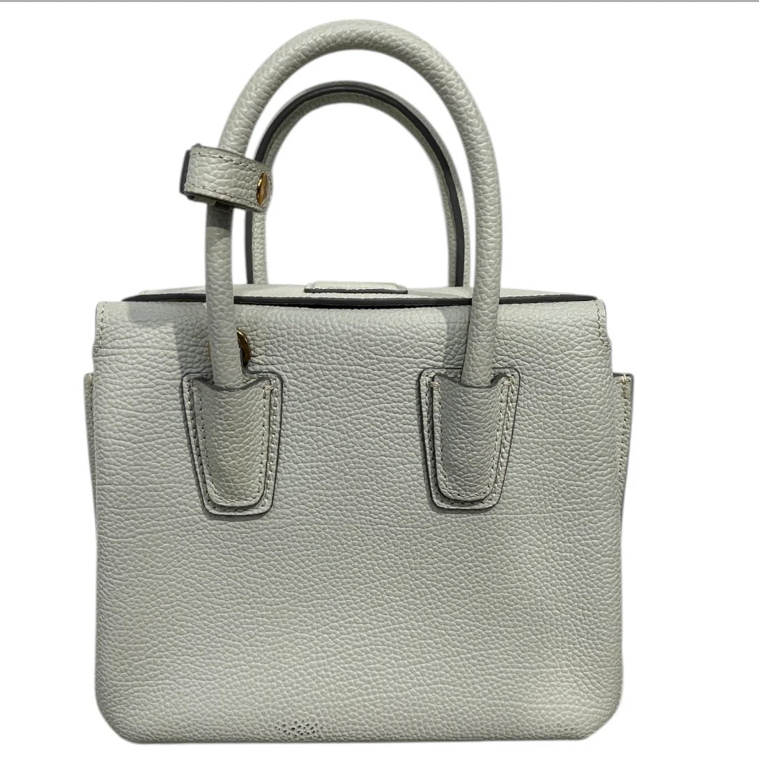 MCM/Hand Bag/Leather/WHT/mcm saffiano elda tote
