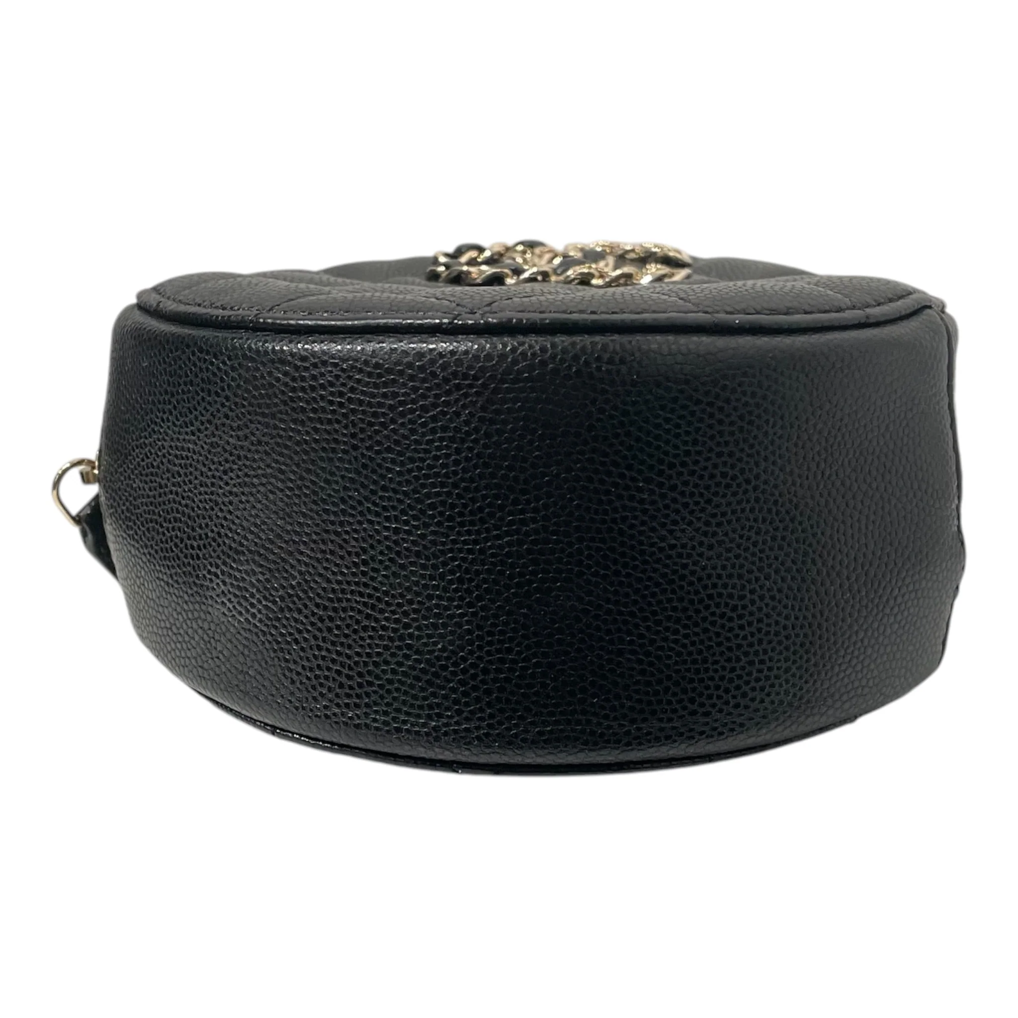 CHANEL/Cross Body Bag/Leather/BLK/french new wave quilted