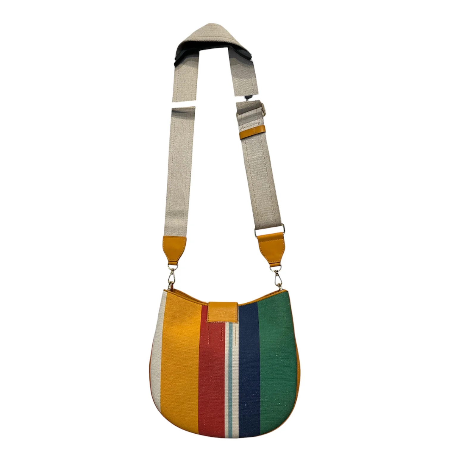MCM/Cross Body Bag/Stripe/Cotton/MLT/STRIPES
