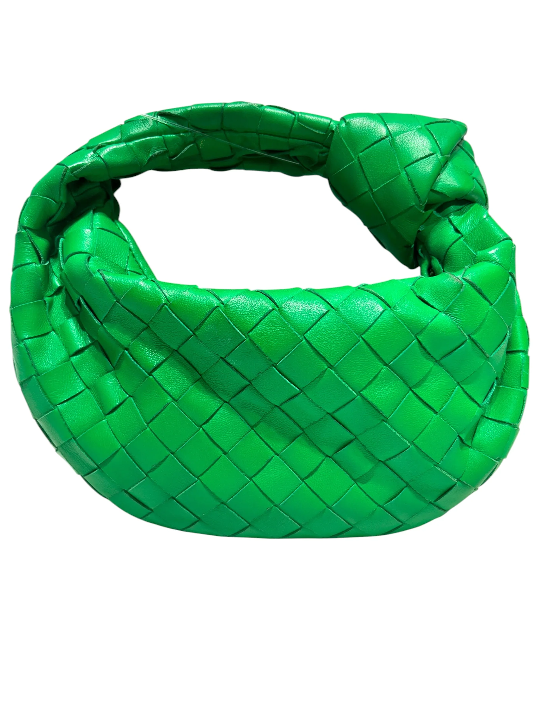 BOTTEGA VENETA/Clutch Bag/Leather/GRN/