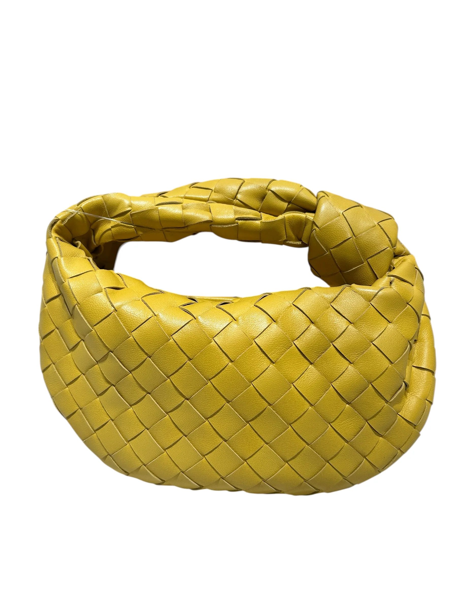 BOTTEGA VENETA/Clutch Bag/Leather/YEL/