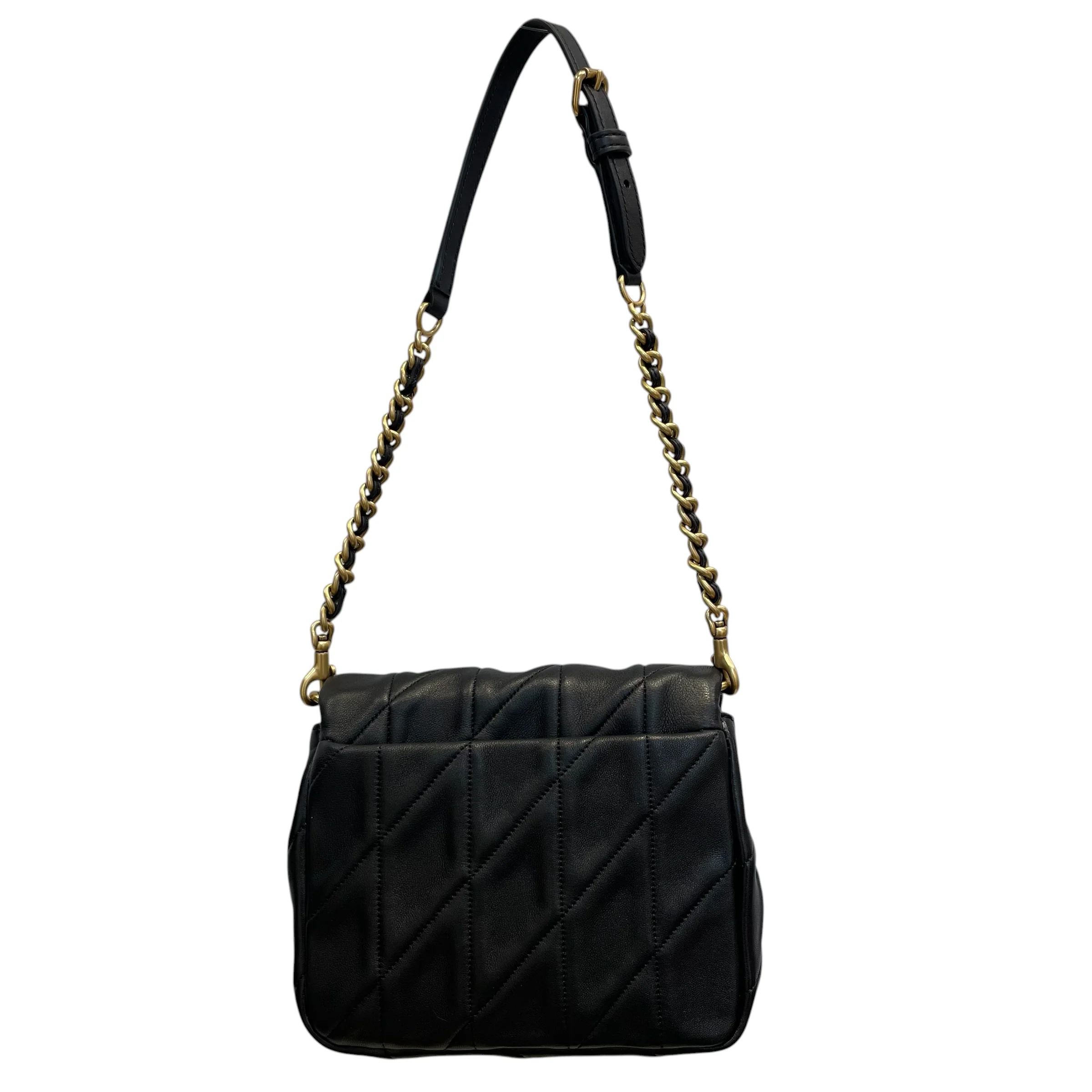 COACH/Cross Body Bag/Leather/BLK/TIMES SQUARE TABBY