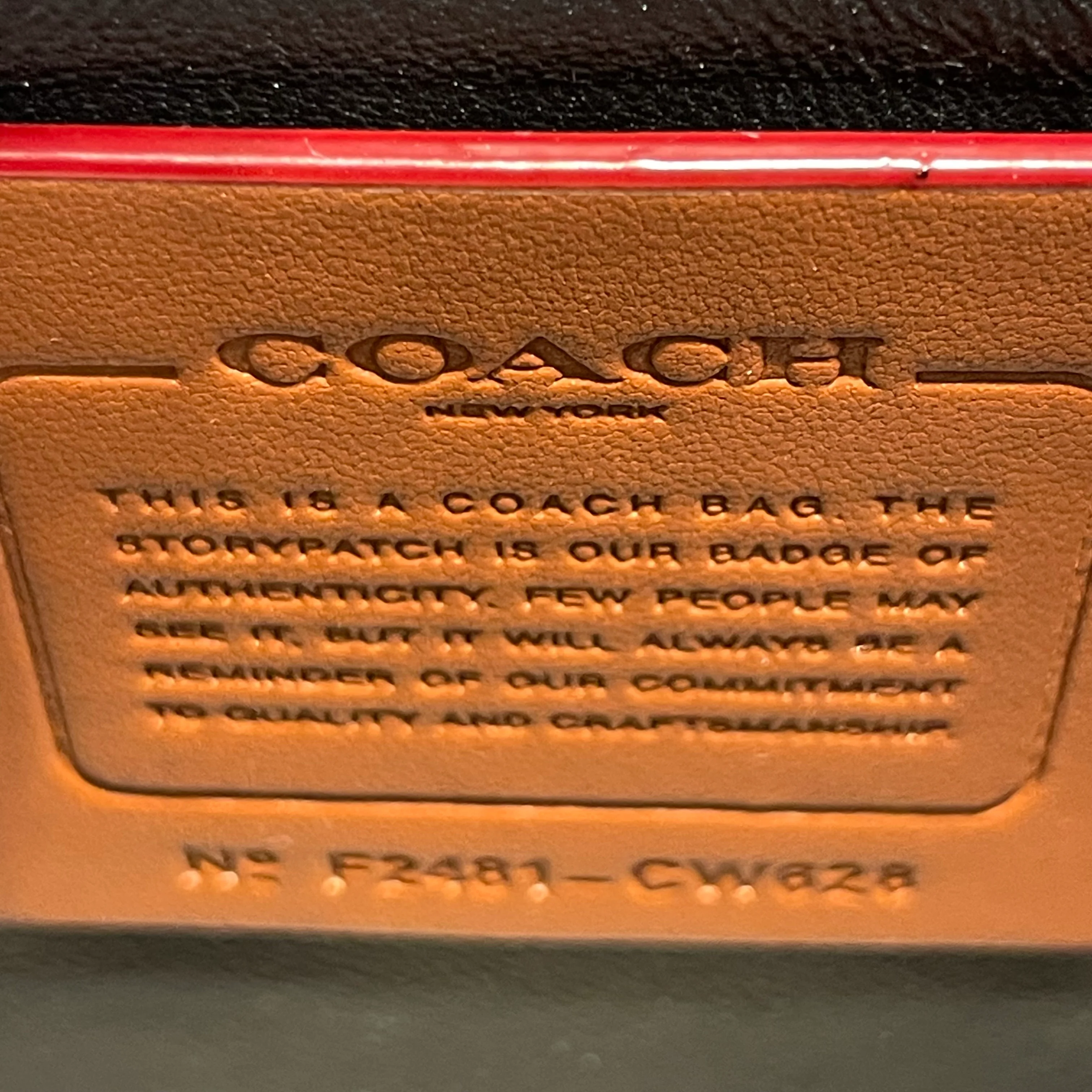 COACH/Cross Body Bag/Leather/BLK/TIMES SQUARE TABBY