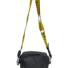OFF-WHITE/Cross Body Bag/Nylon/BLK/industrial strap/rectangle bag