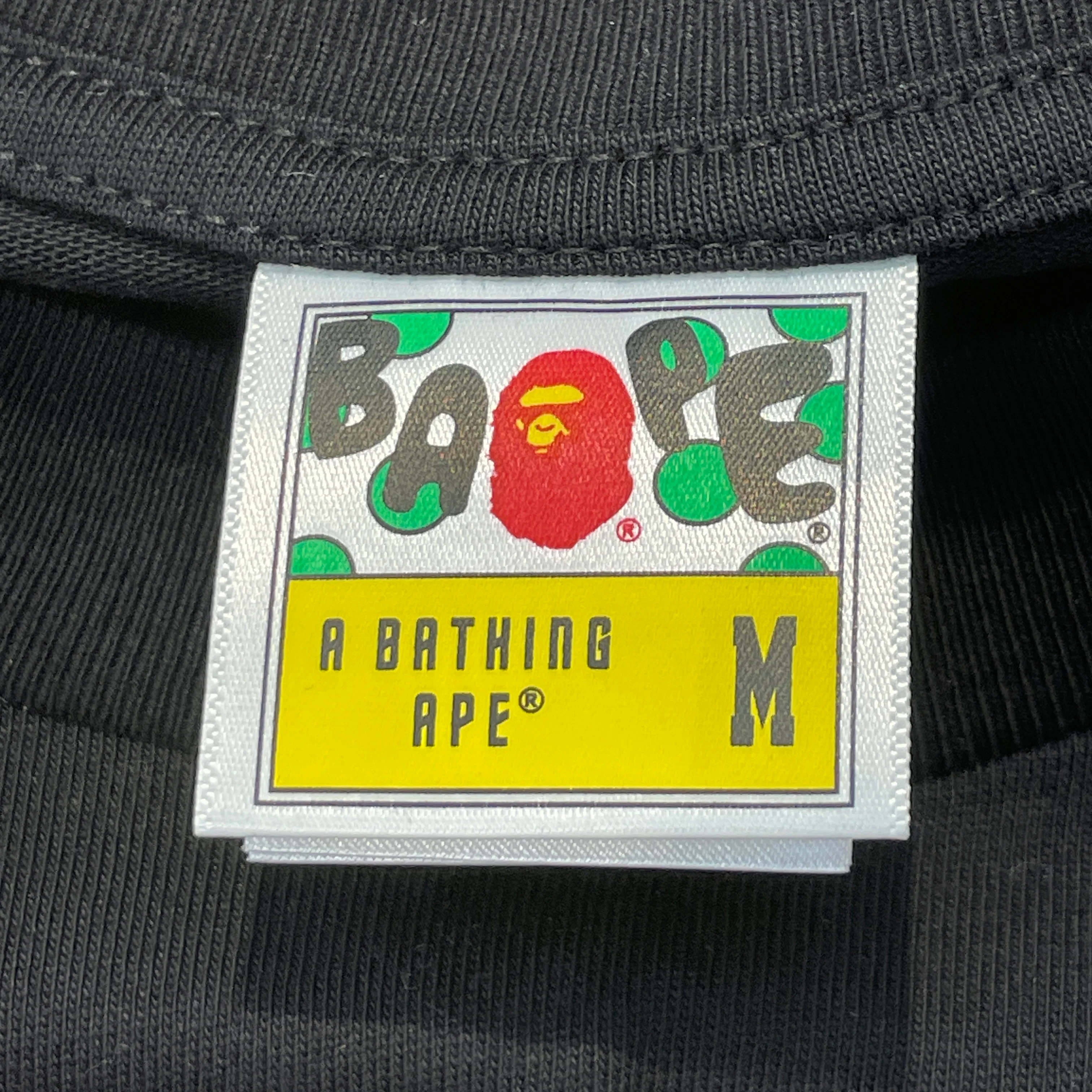 A BATHING APE/T-Shirt/M/Cotton/MLT/All Over Print/Camo Illusion