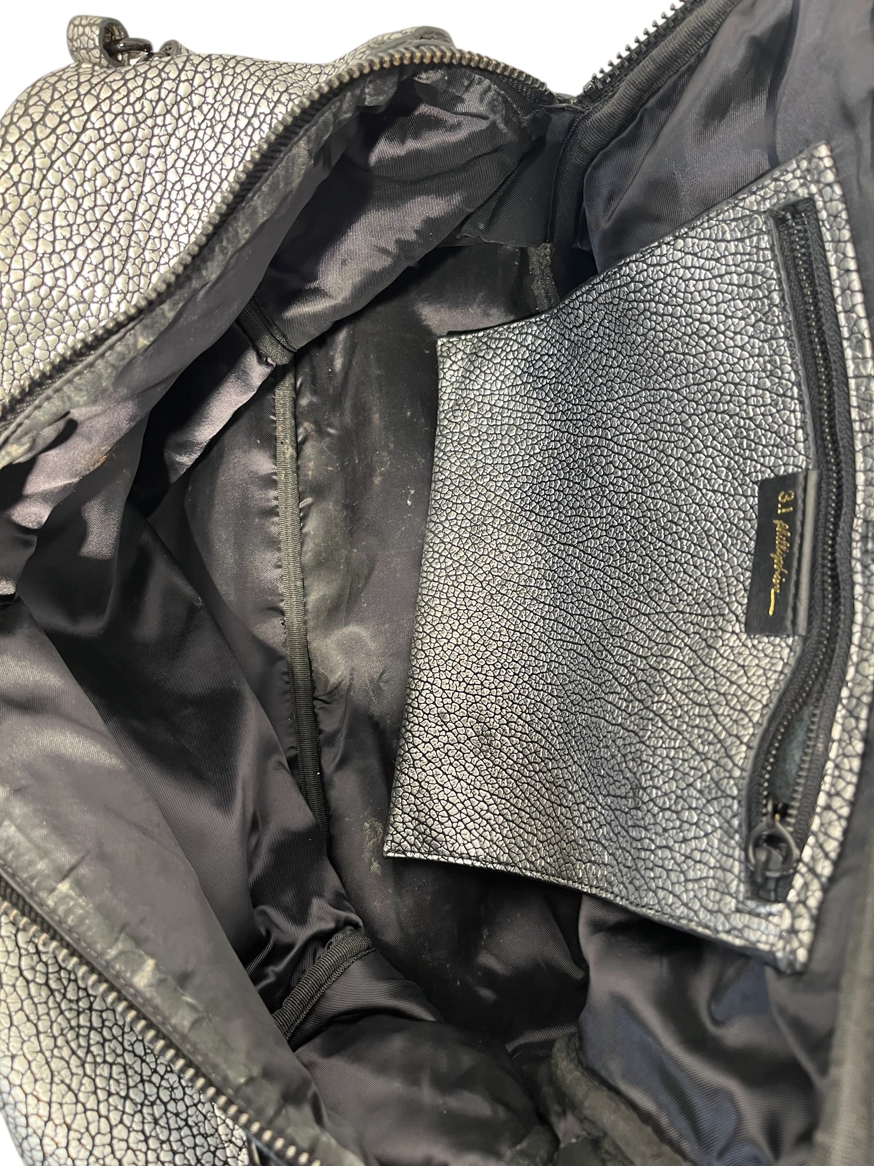 3.1 phillip lim/Hand Bag/SLV/Small Lark Duffle