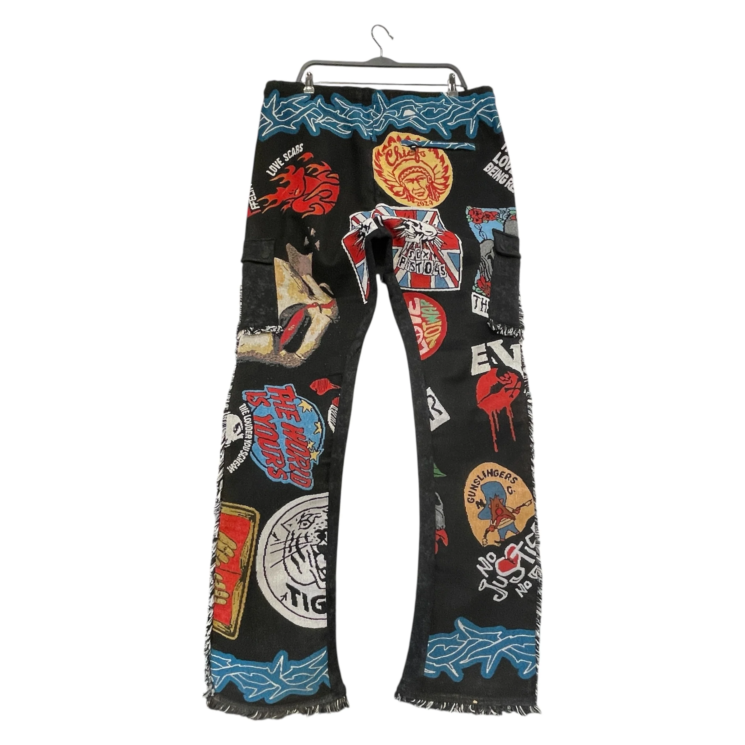 253-brave-heart-skinny-pants-xl-cotton-blk-all-over-print-tapestry-pants-2.webp Brave Heart/Skinny Pants/XL/Cotton/BLK/All Over Print/Tapestry Pants