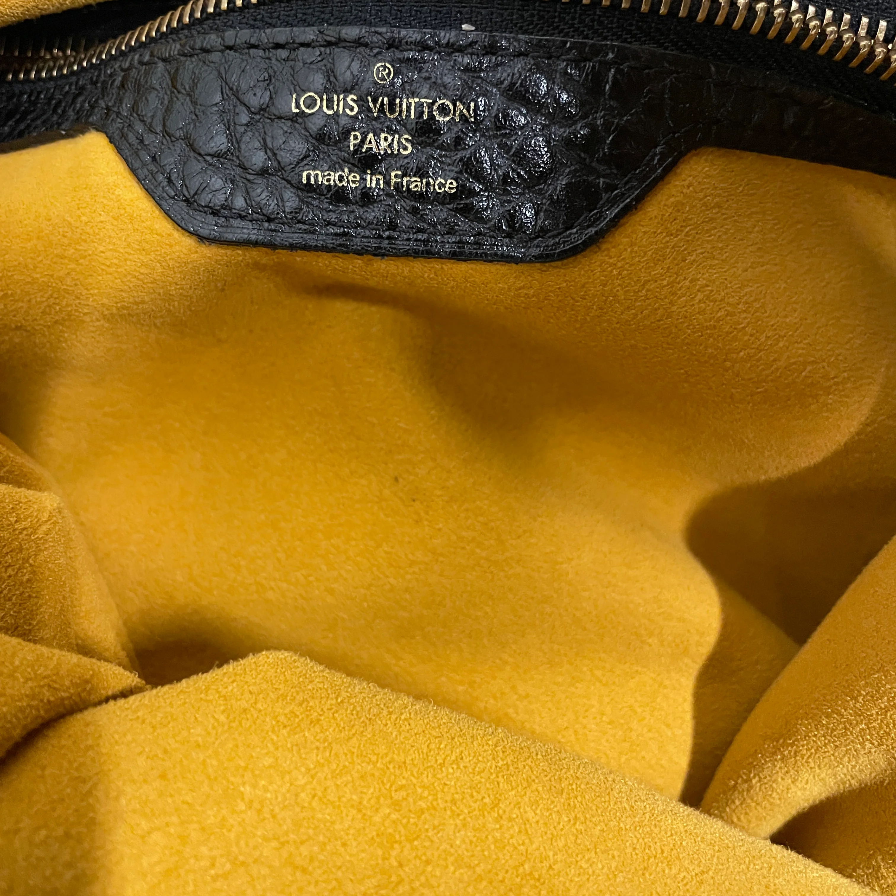 LOUIS VUITTON/Hand Bag/Monogram/Denim/BLK/YQTDBKR