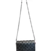 Christian Louboutin/Cross Body Bag/Leather/BLK/STUDDED/DARK TONE HARDWARE