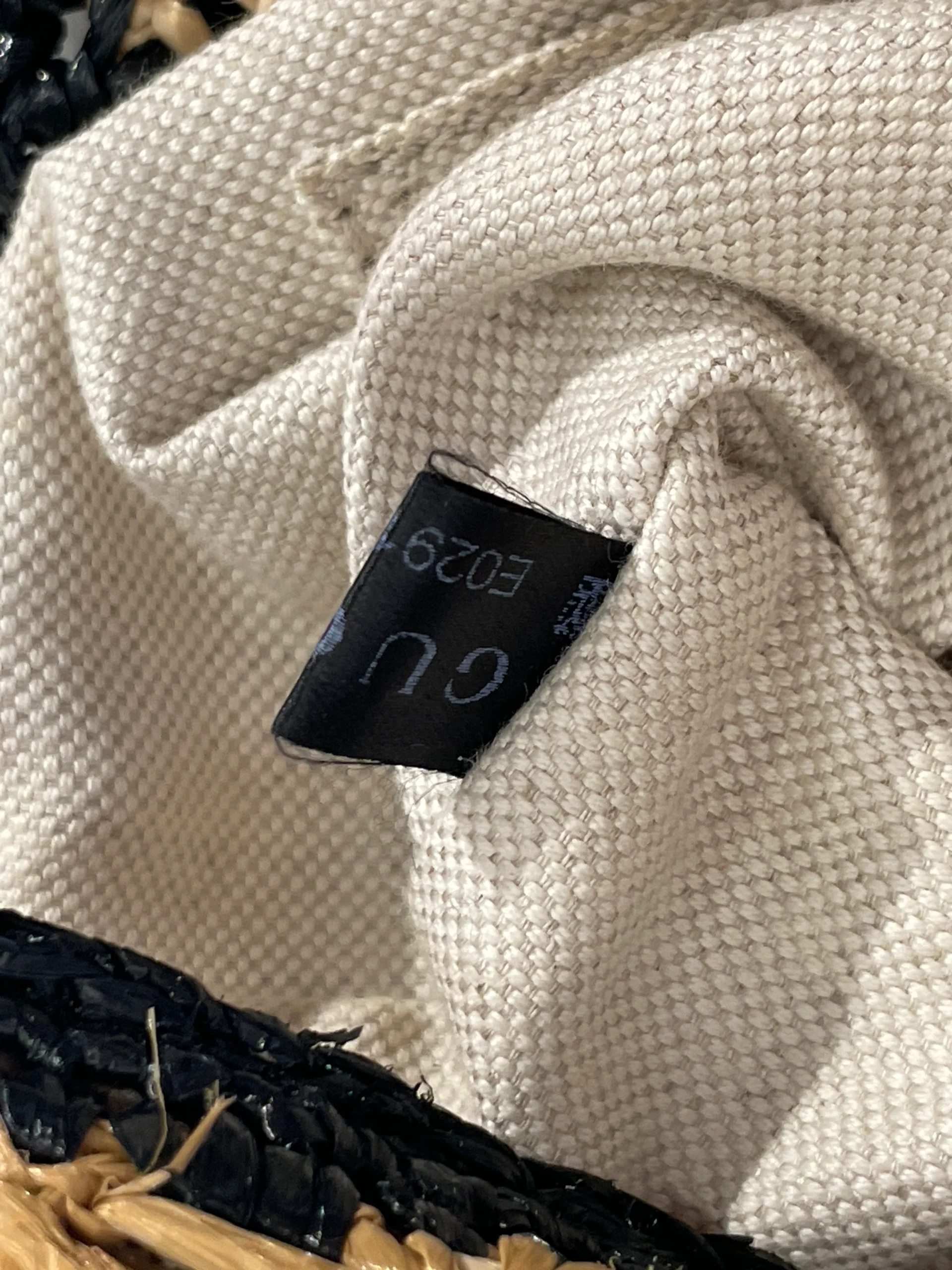 GUCCI/Cross Body Bag/BEG/GG MARMONT FLORAL RAFFIA