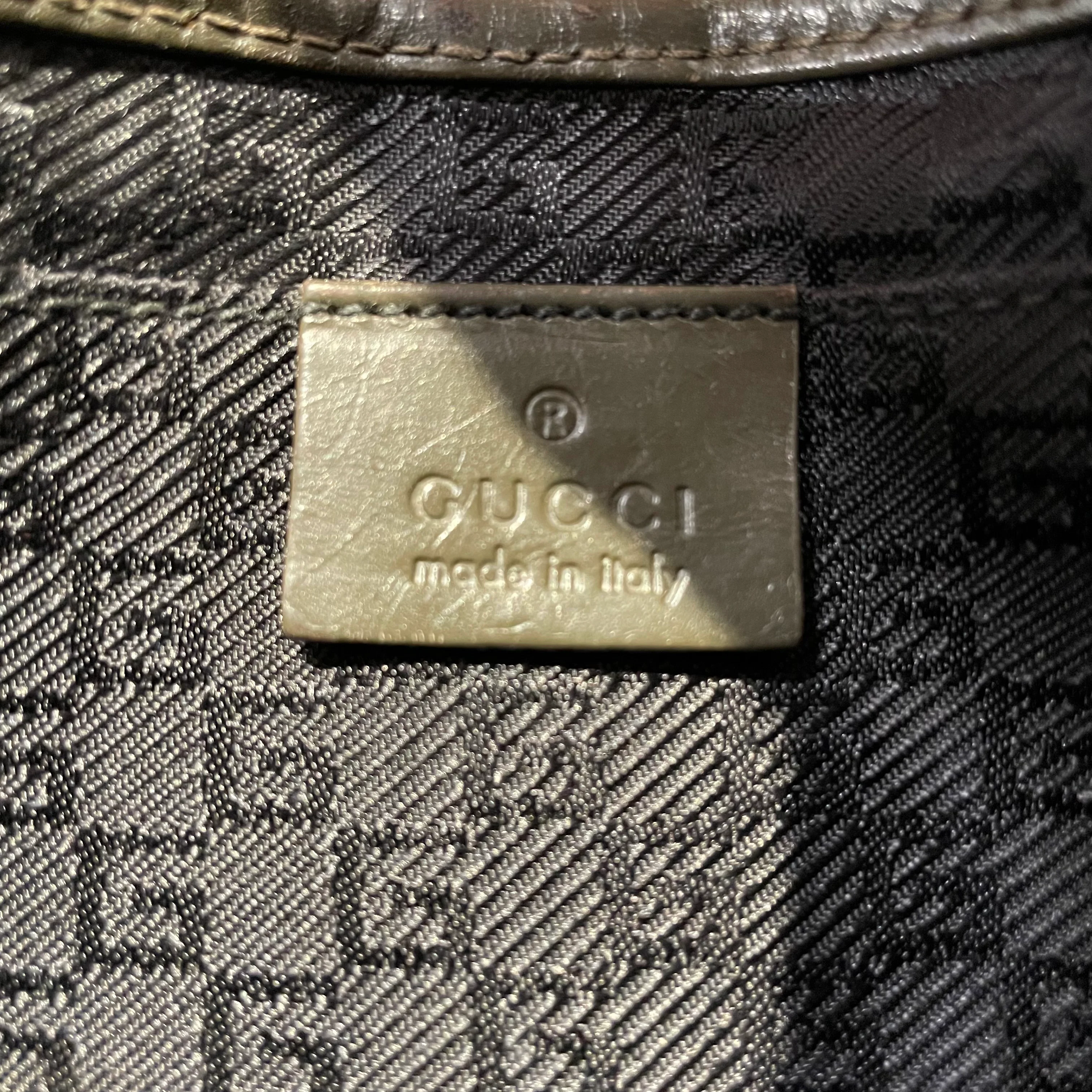GUCCI/Bag/BRW/JACKIE SHOULDERBG PISTON CLASP