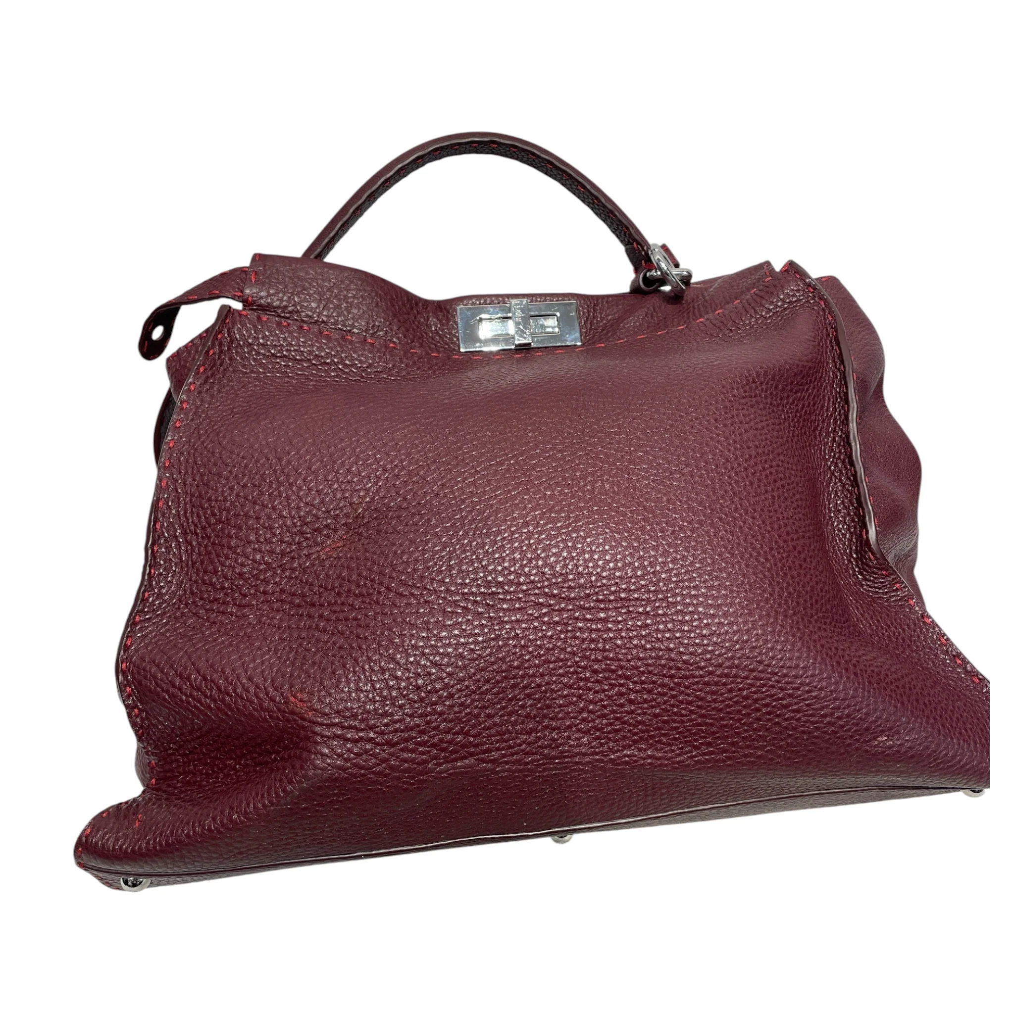 FENDI/Hand Bag/Leather/BRD/peekaboo
