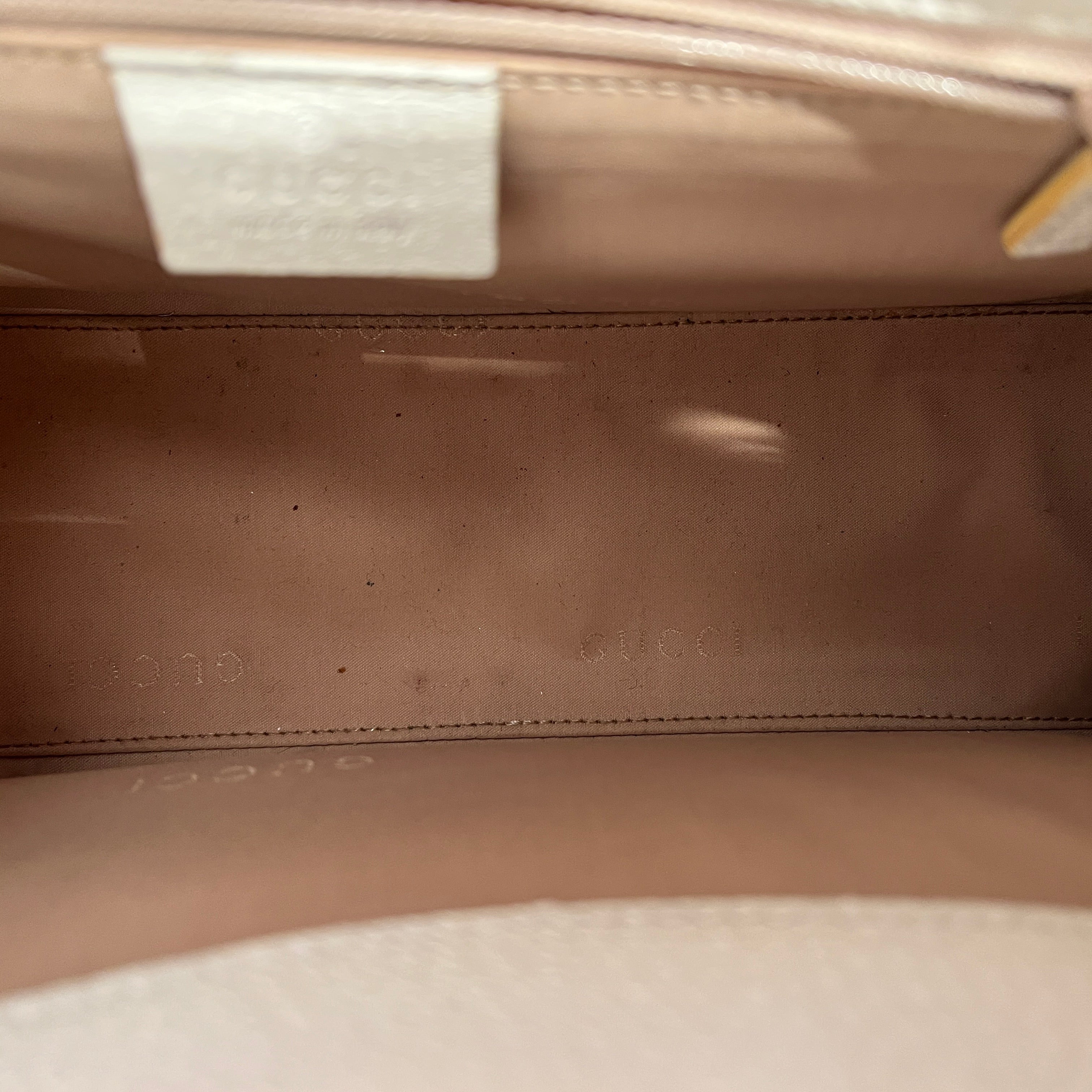 GUCCI/Hand Bag/Leather/WHT/jackie vintage
