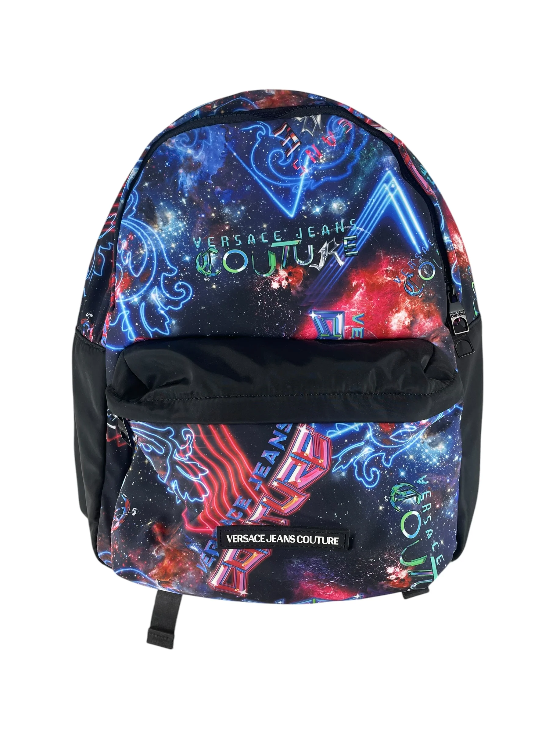 VERSACE JEANS COUTURE/Backpack/All Over Print/Polyester/MLT/GALAXY SPACE BACKPACK