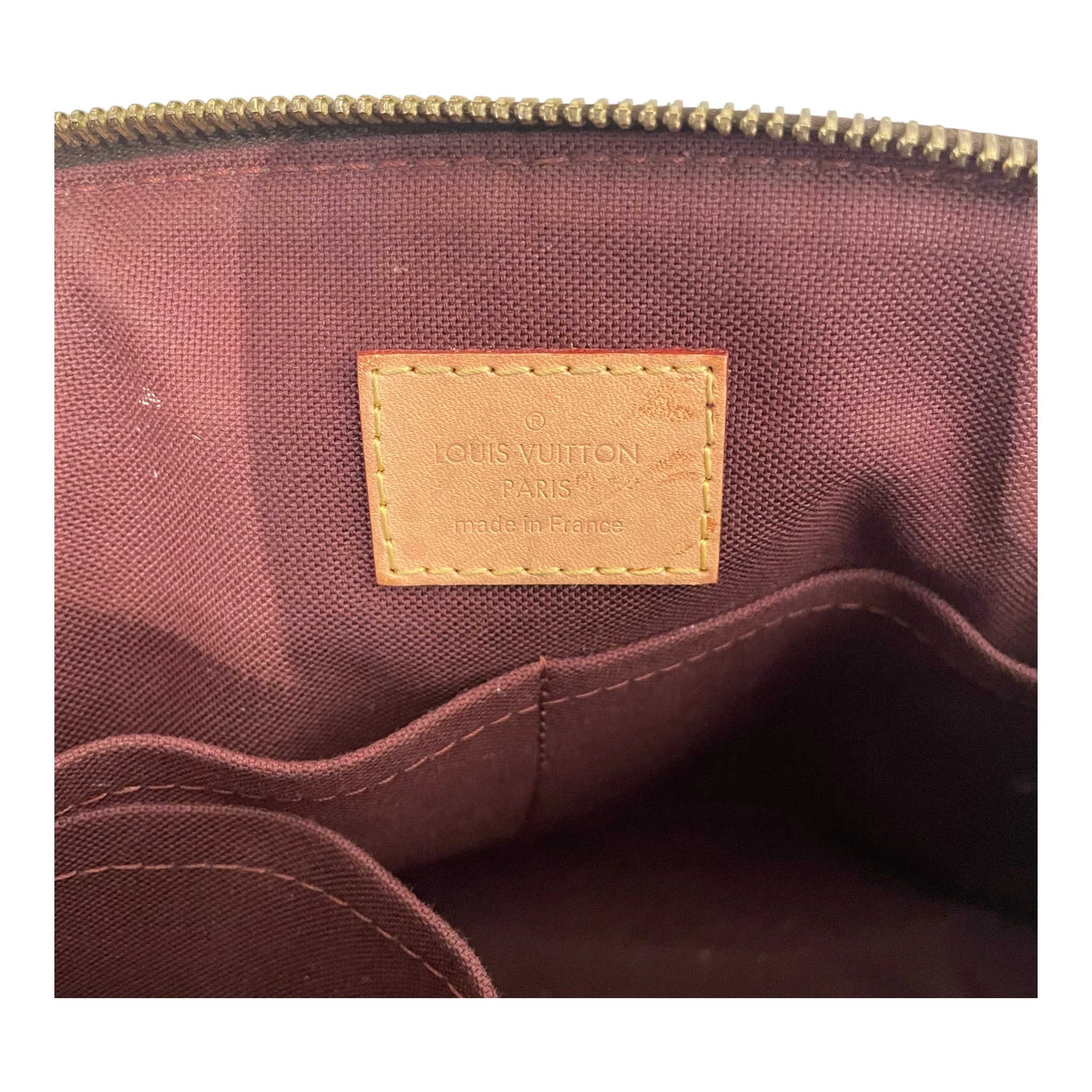 LOUIS VUITTON/Hand Bag/Monogram/Leather/BRW/RIVOLI LEATHER LOCK