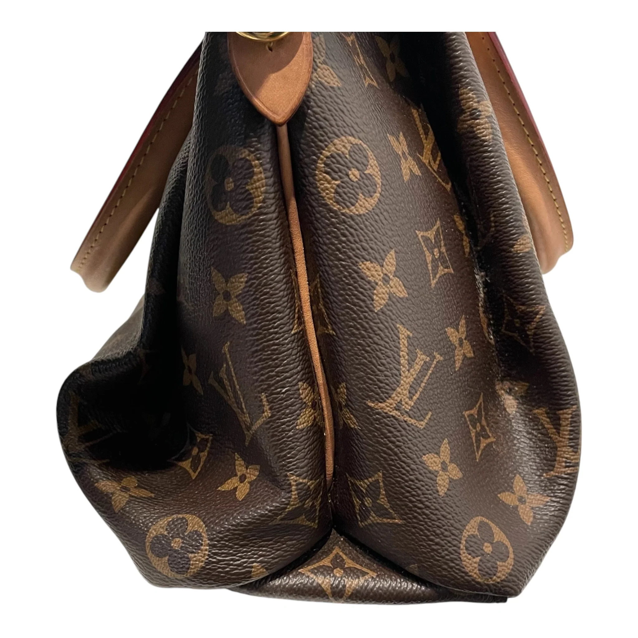 LOUIS VUITTON/Hand Bag/Monogram/Leather/BRW/RIVOLI LEATHER LOCK