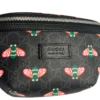 GUCCI/Fanny Pack/Monogram/Leather/BLK/GUCCI BESTIARY BELT BAG