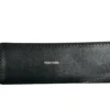 TOM FORD/Belt/Suede/BLK/SUEDE SILVER T BUCKLE