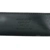 TOM FORD/Belt/Suede/BLK/SUEDE SILVER T BUCKLE