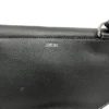 Christian Dior/Cross Body Bag/Leather/BLK/Saddle Bag
