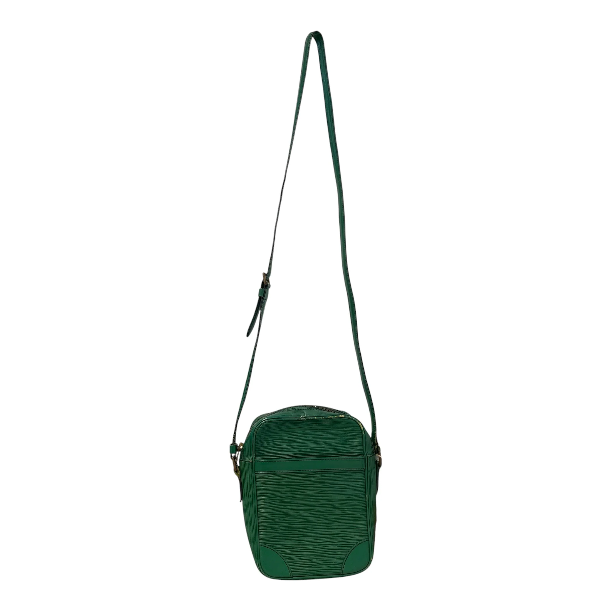 LOUIS VUITTON/Cross Body Bag/Leather/GRN/Epi Danube Shoulder Bag
