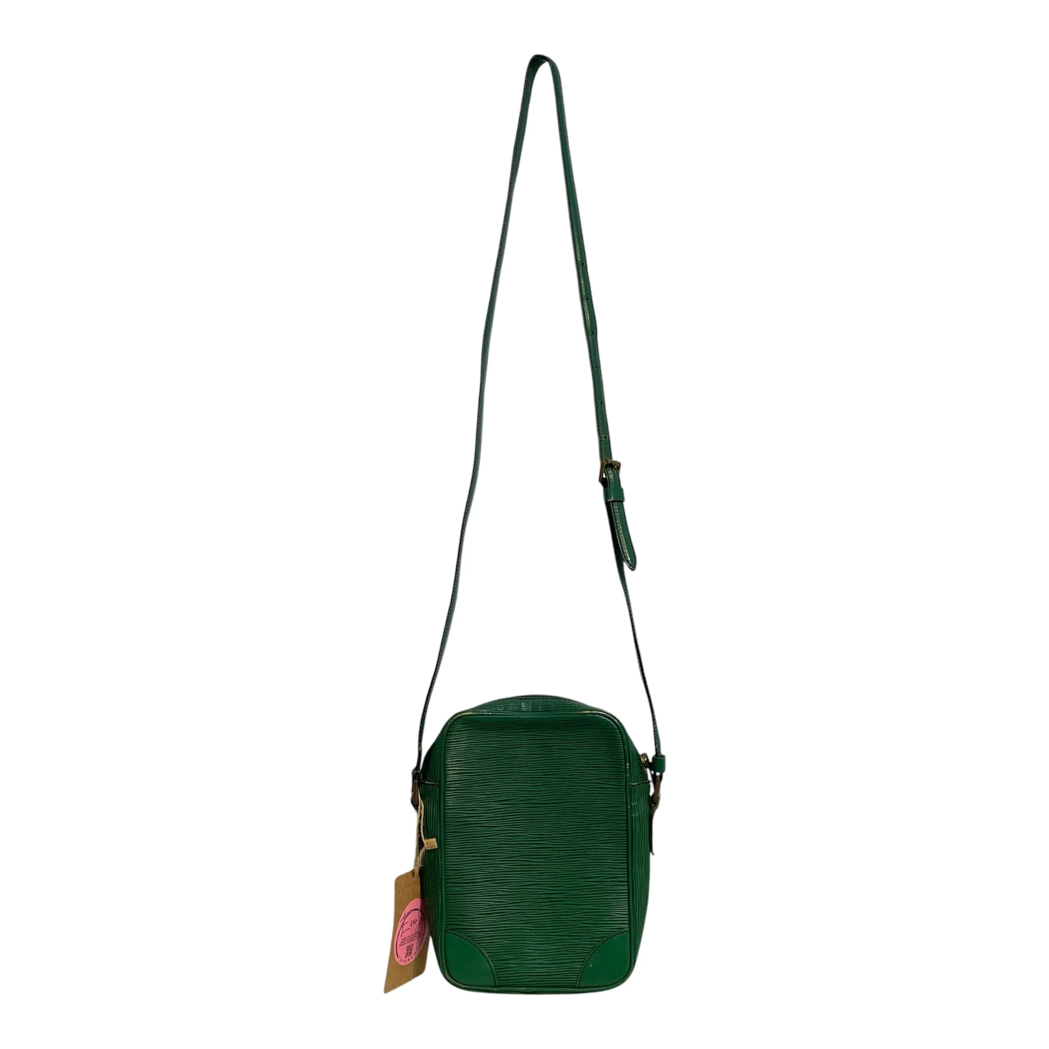 LOUIS VUITTON/Cross Body Bag/Leather/GRN/Epi Danube Shoulder Bag